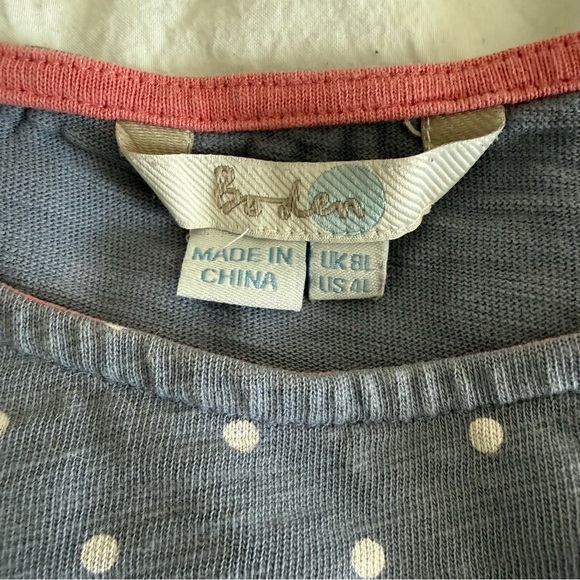 Boden Phoebe Jersey dress polka dot with pockets - Picture 4 of 4